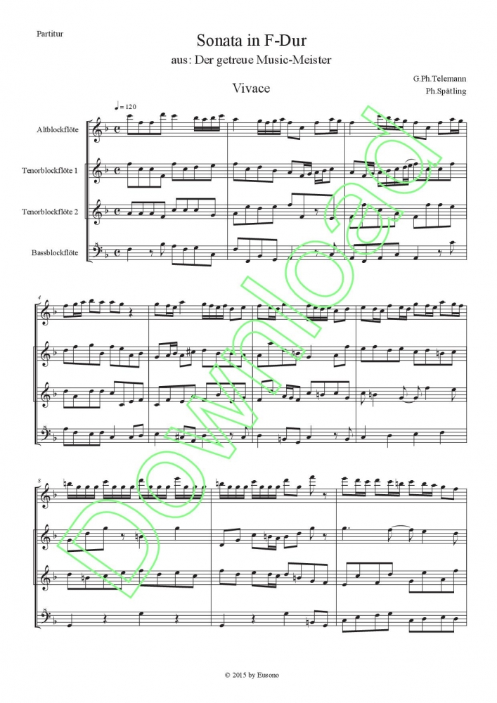 Bild 1 von Sonata in F major, from the  