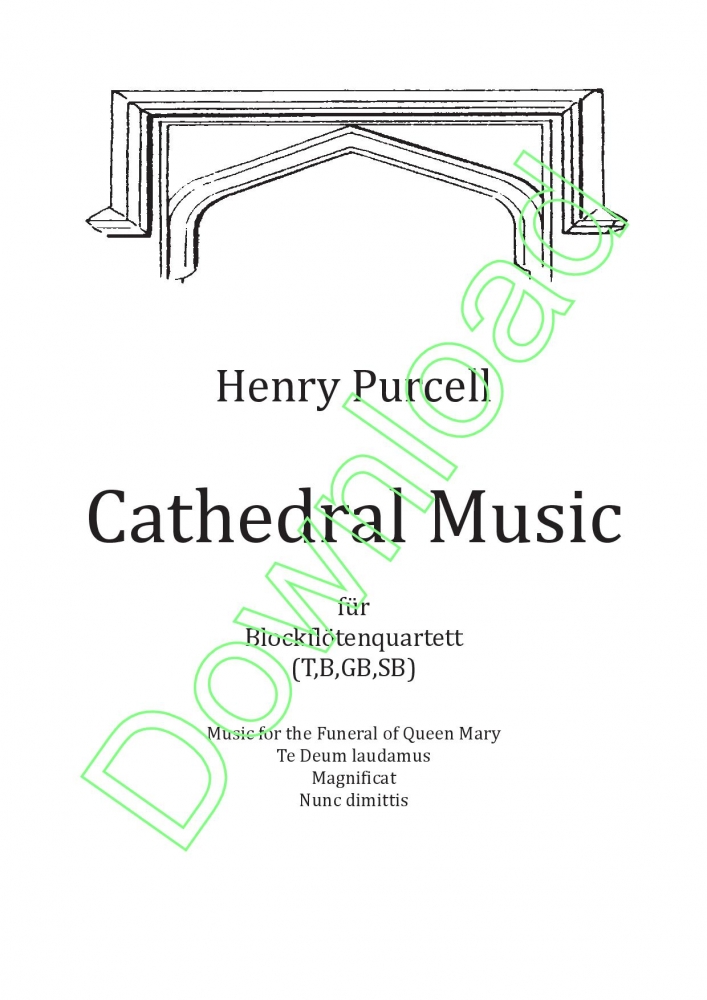 Bild 1 von Cathedral Music - H. Purcell