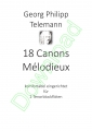 18 Canons Mélodieux - G-P- Telemann